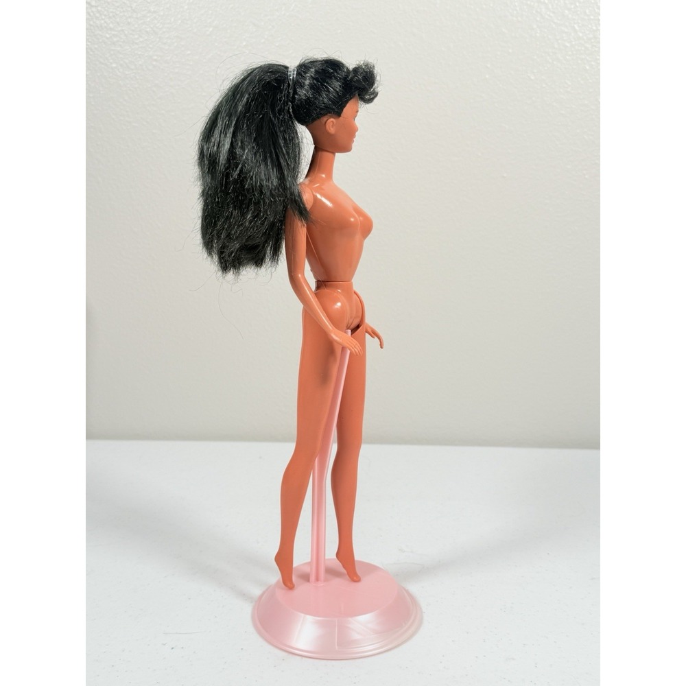 Vtg Mattel Barbie Asian Tan Skin Black Hair Superstar 1980 Kira Malaysia Miko - Picture 7 of 11
